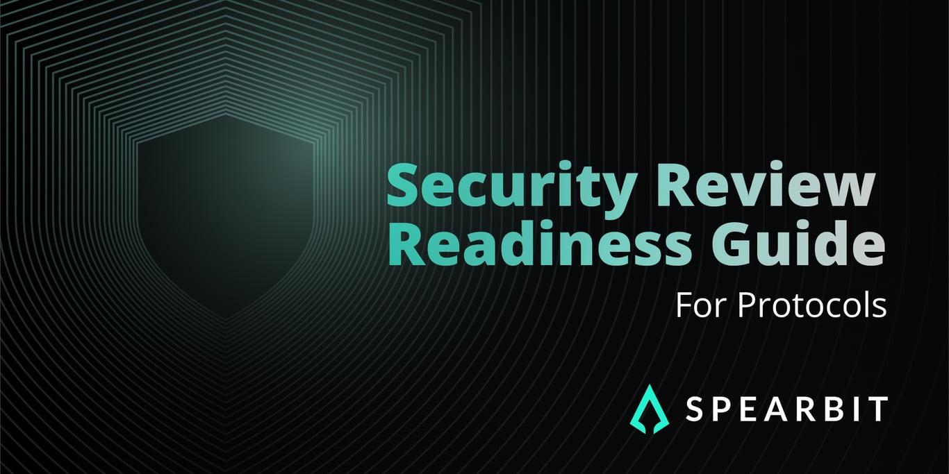 Security review readiness guide